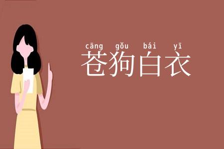 苍狗白衣