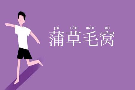 蒲草毛窝