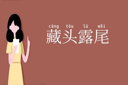 藏头露尾