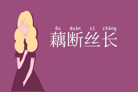 藕断丝长