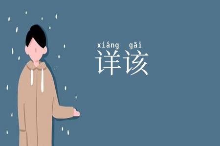 详该