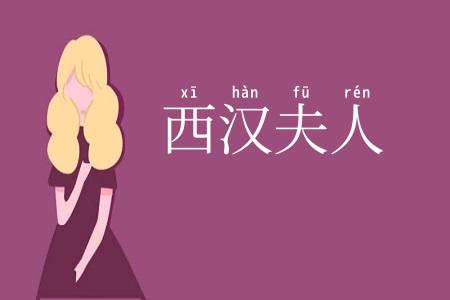 西汉夫人
