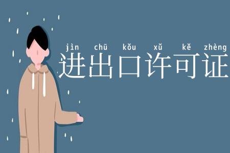 进出口许可证制
