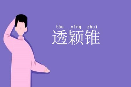 透颖锥