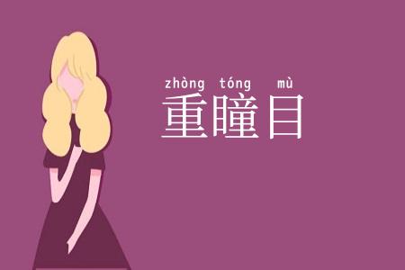 重瞳目