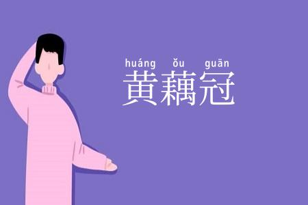 黄藕冠
